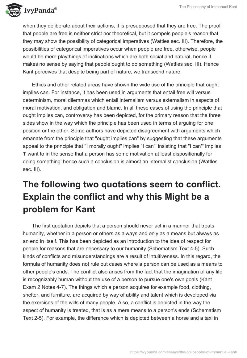 The Philosophy of Immanuel Kant. Page 4