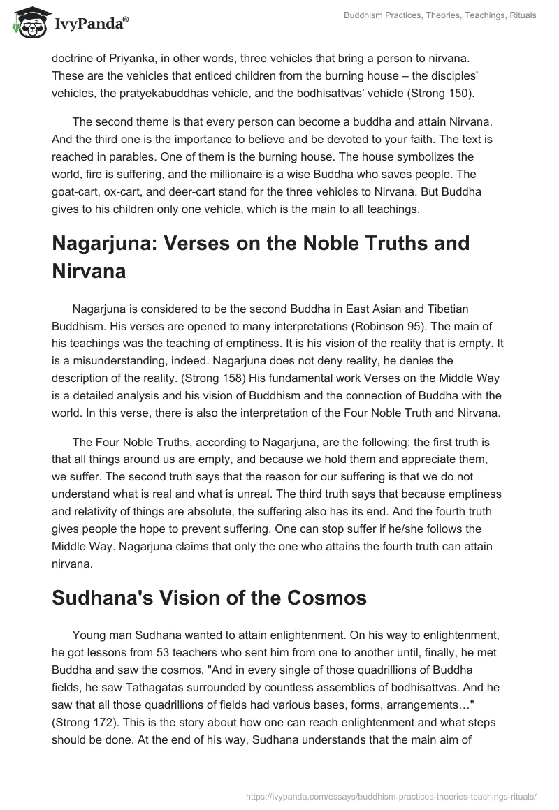 Buddhism Practices, Theories, Teachings, Rituals. Page 2
