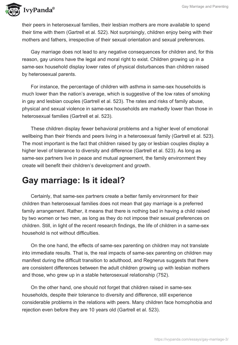 Gay Marriage and Parenting. Page 5