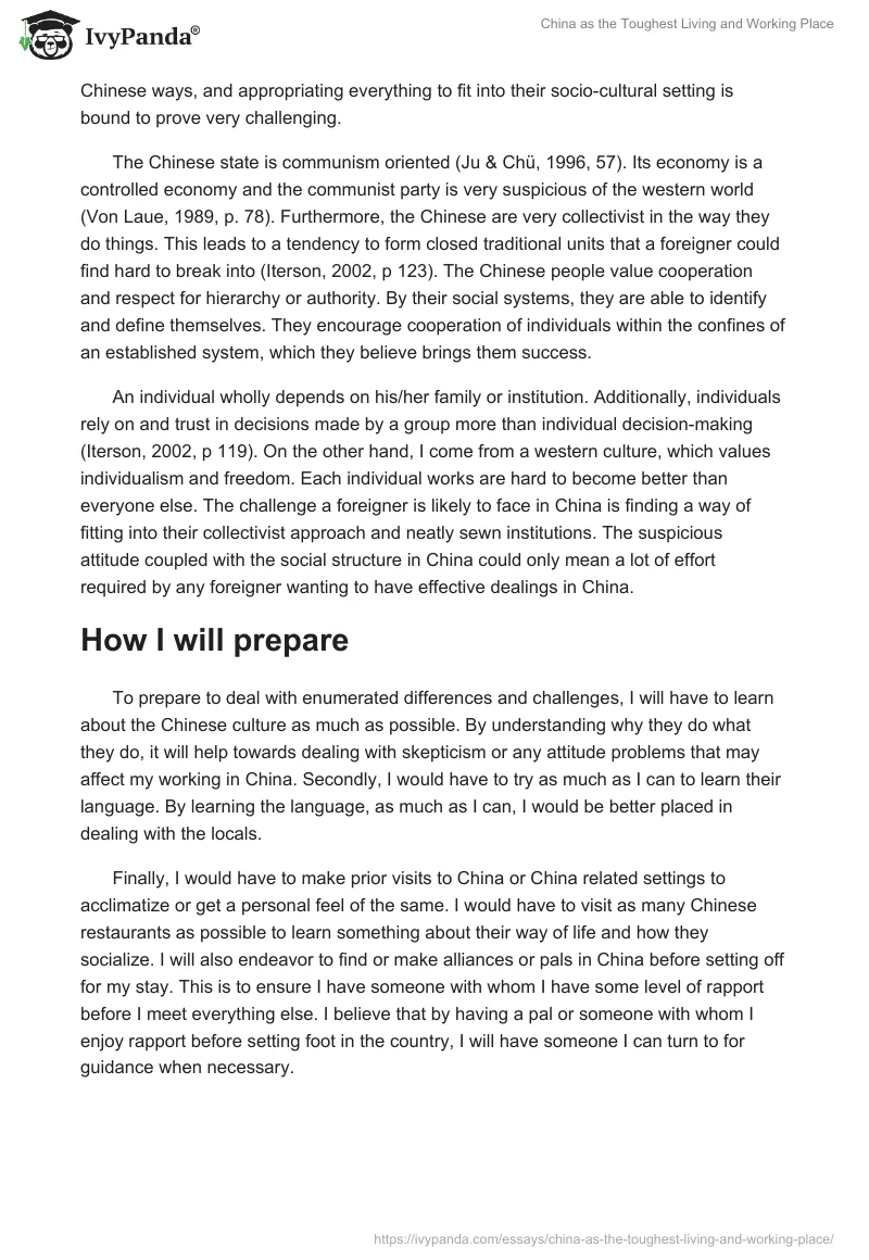 China as the Toughest Living and Working Place. Page 2
