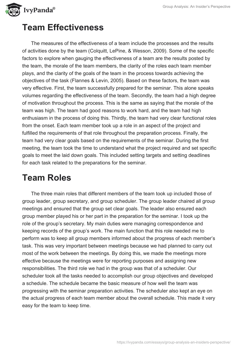 Group Analysis: An Insider’s Perspective. Page 2