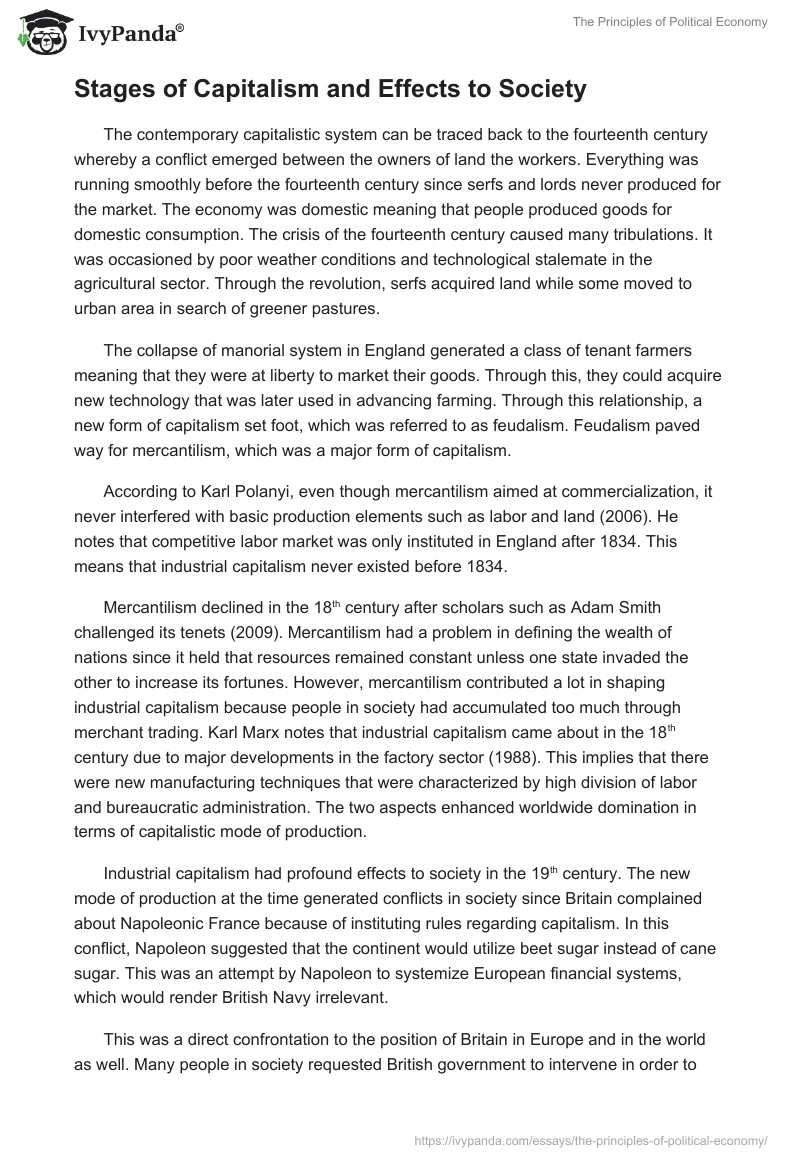 The Principles of Political Economy. Page 2