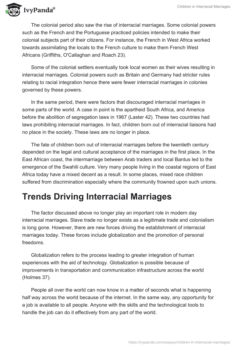 Children in Interracial Marriages. Page 2
