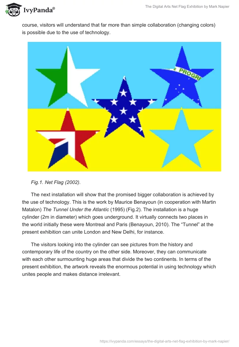 The Digital Arts Net Flag Exhibition by Mark Napier. Page 2