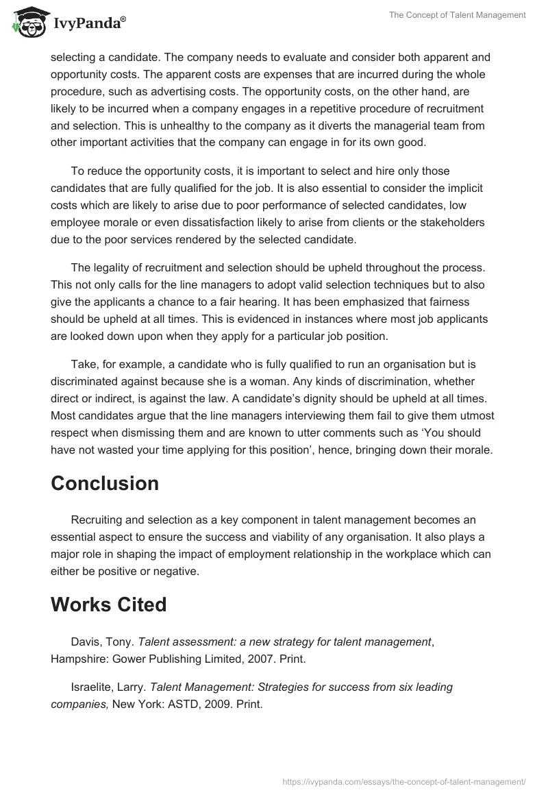 The Concept of Talent Management. Page 5