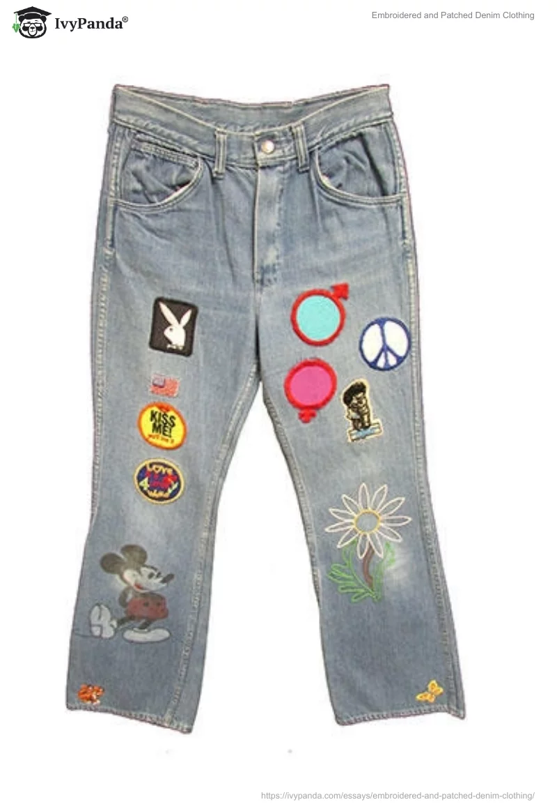 Embroidered and Patched Denim Clothing. Page 4