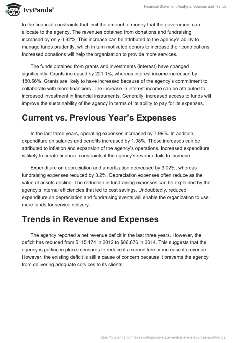 Financial Statement Analysis: Sources and Trends. Page 3