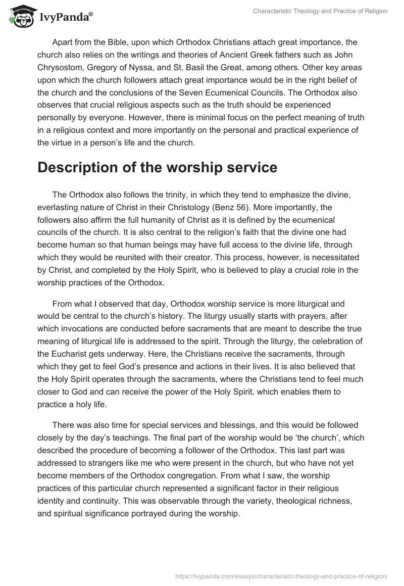 Characteristic Theology and Practice of Religion. Page 3