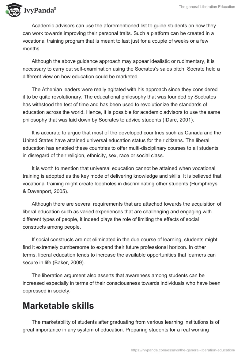 The general Liberation Education. Page 4