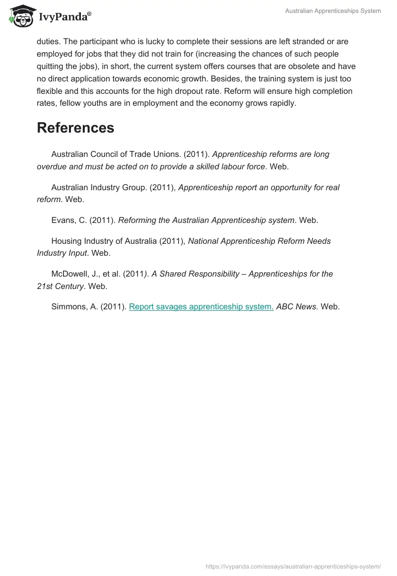 Australian Apprenticeships System. Page 3