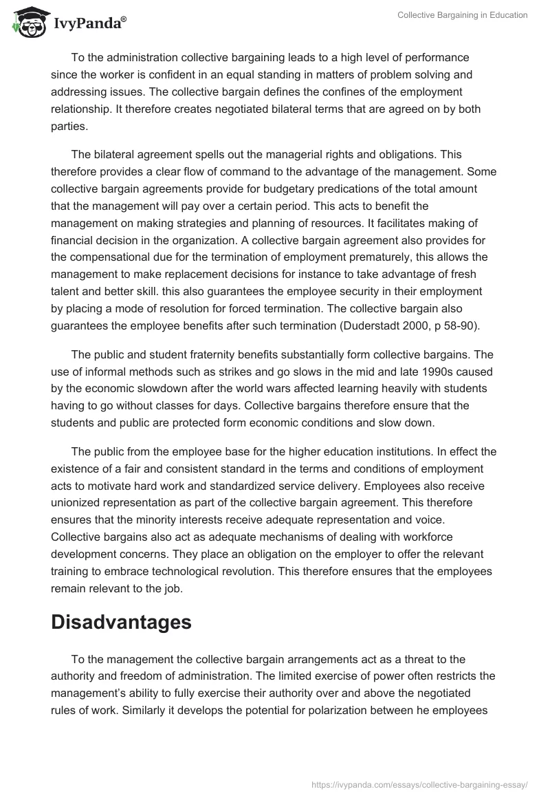 Collective Bargaining in Education. Page 2