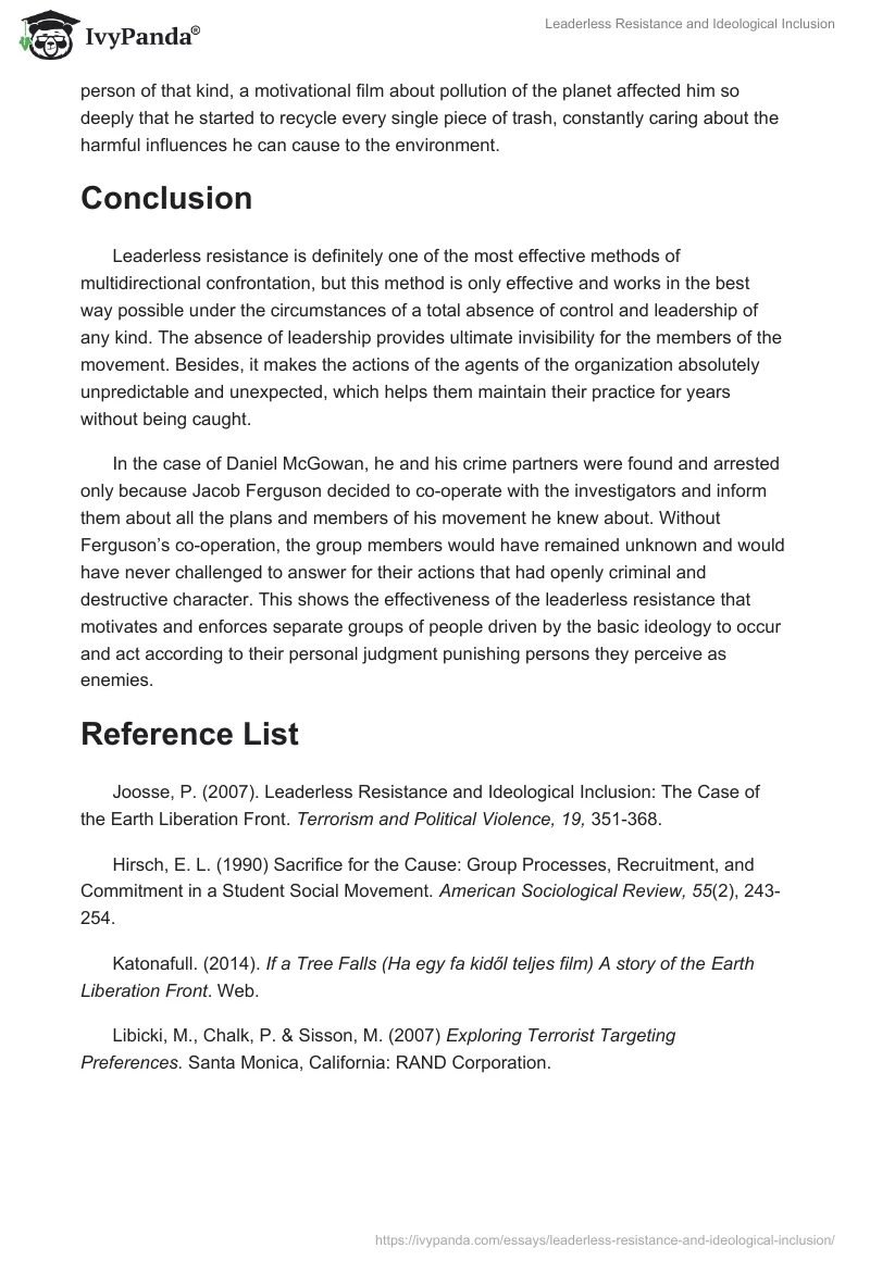 Leaderless Resistance and Ideological Inclusion. Page 4