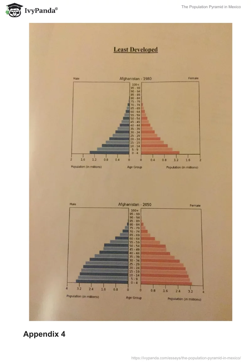 The Population Pyramid in Mexico. Page 5