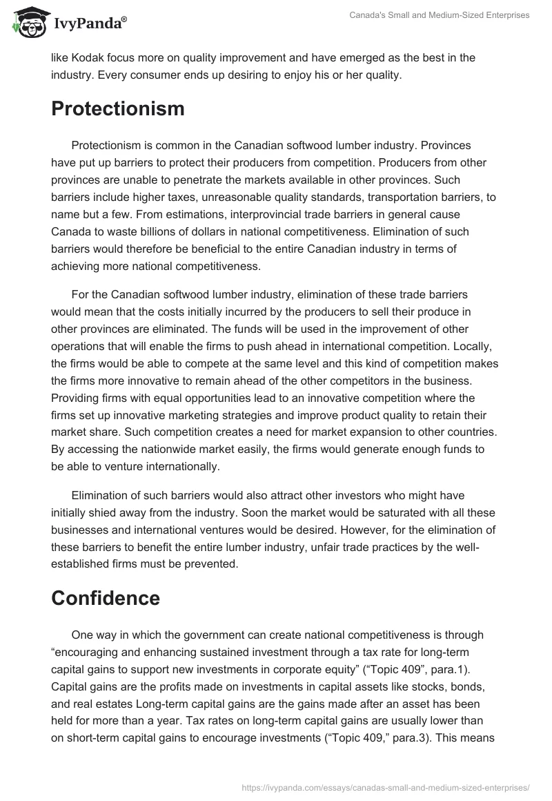 Canada's Small and Medium-Sized Enterprises. Page 3