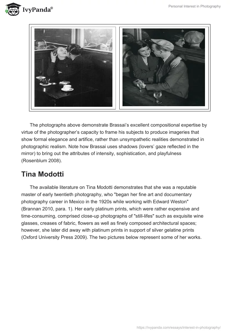Personal Interest in Photography. Page 3