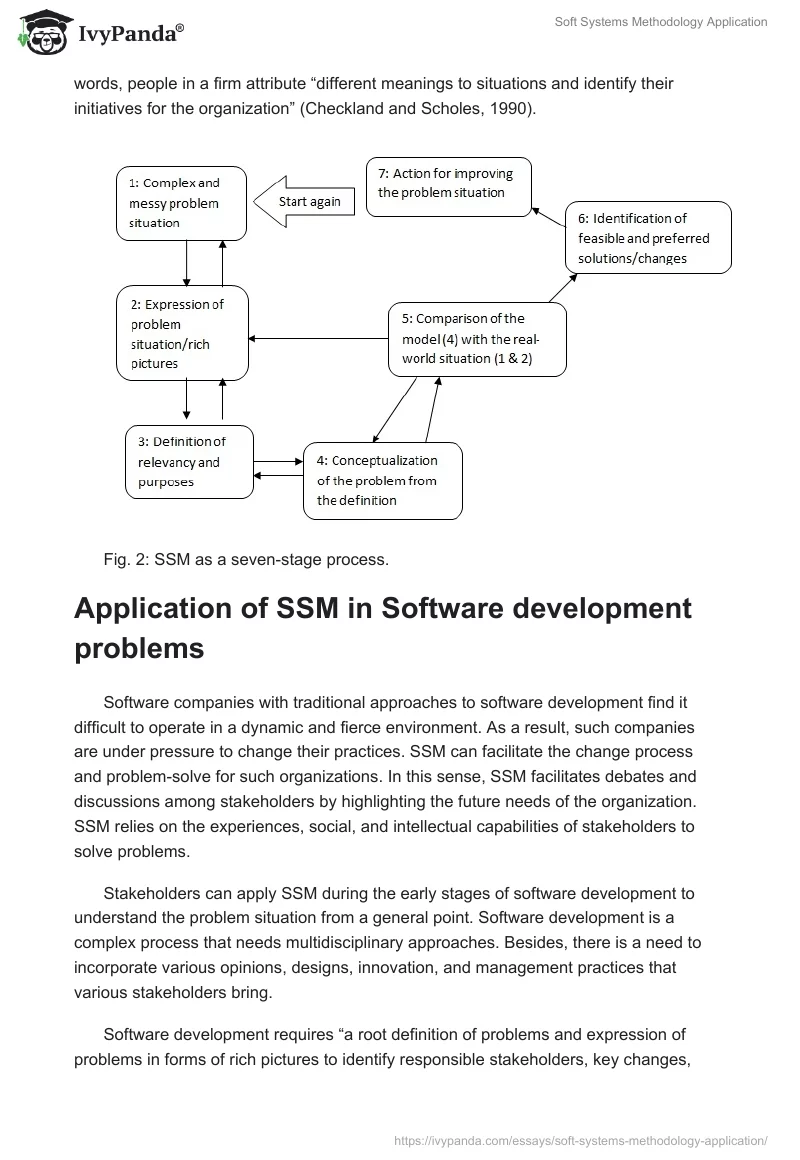 Soft Systems Methodology Application. Page 4