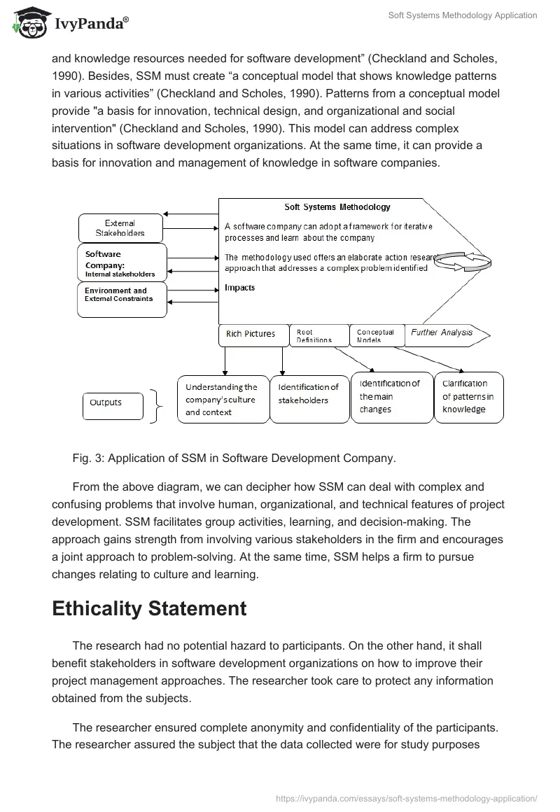 Soft Systems Methodology Application. Page 5