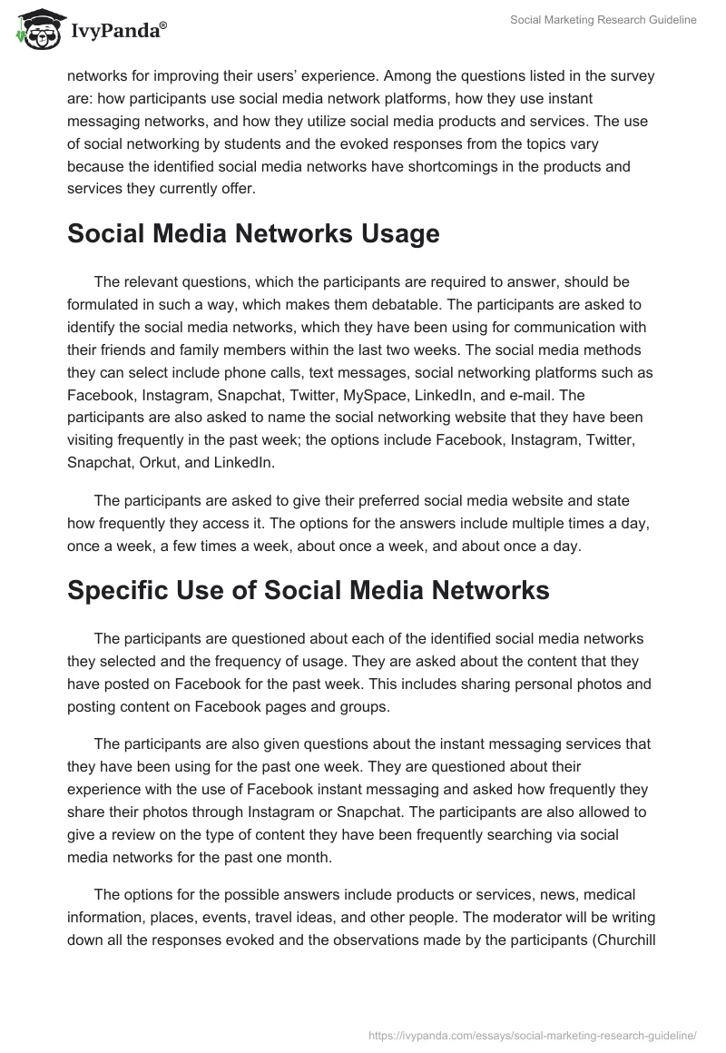 Social Marketing Research Guideline. Page 3