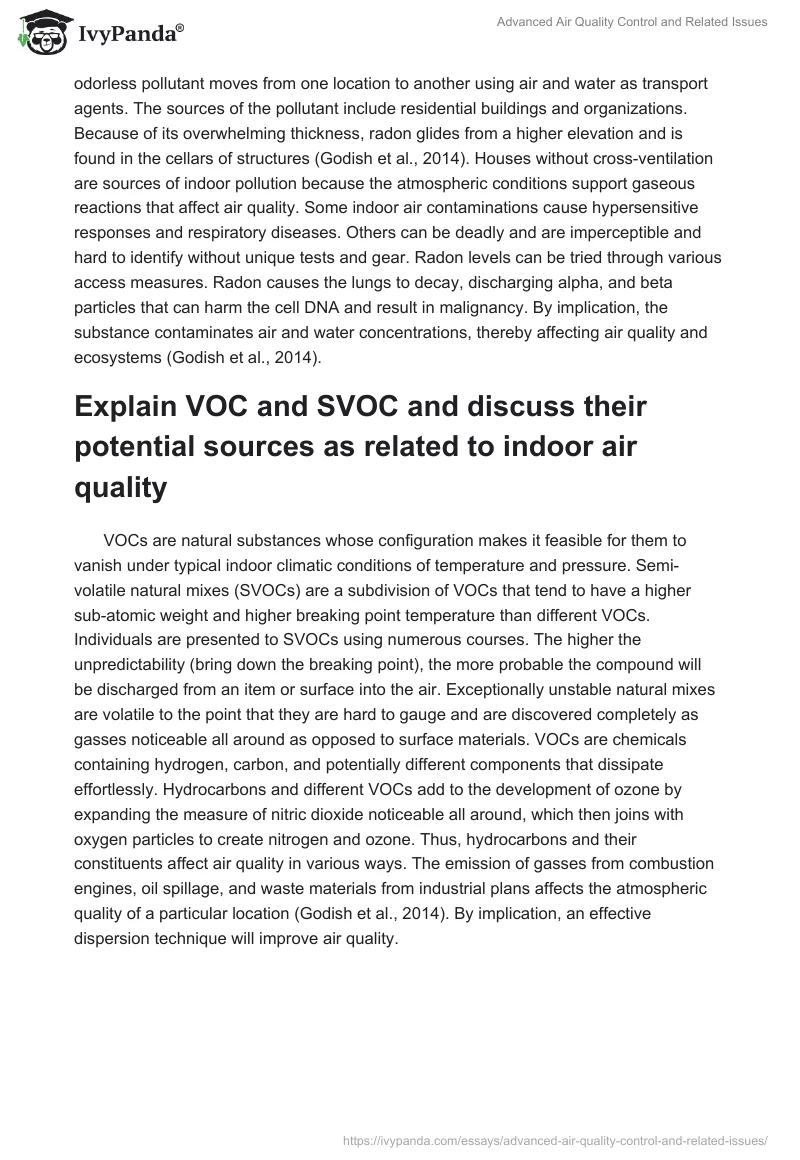 Advanced Air Quality Control and Related Issues. Page 3
