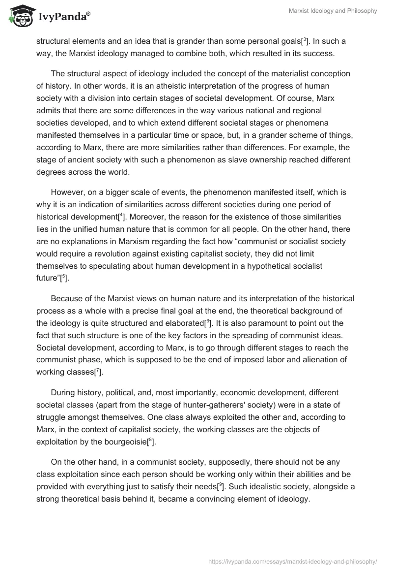 Marxist Ideology and Philosophy. Page 2