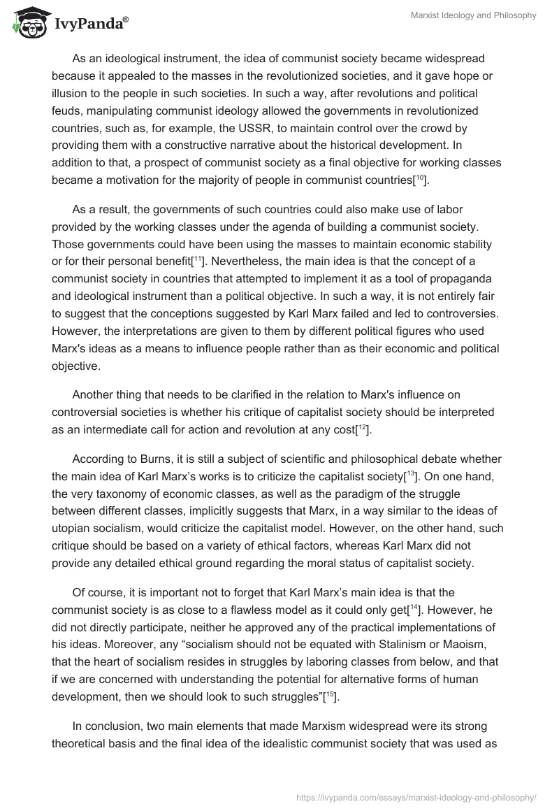 Marxist Ideology and Philosophy. Page 3