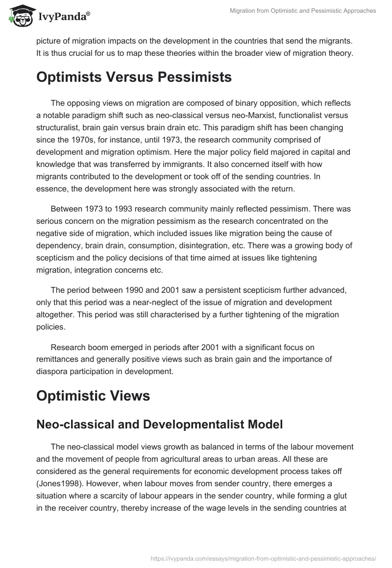 Migration From Optimistic and Pessimistic Approaches. Page 2