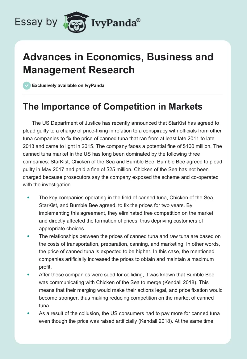Advances in Economics, Business and Management Research. Page 1