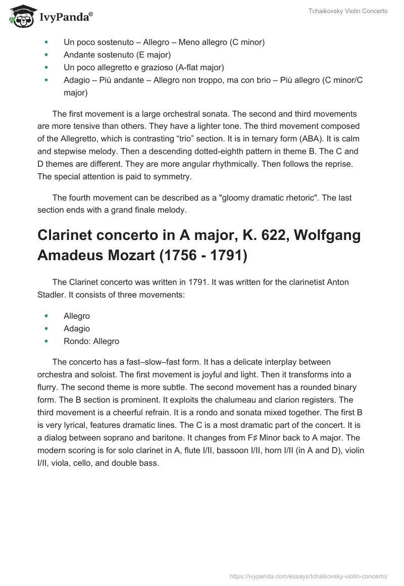Tchaikovsky Violin Concerto. Page 3