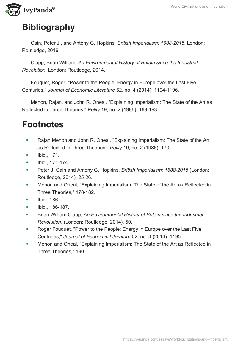 World Civilizations and Imperialism. Page 4
