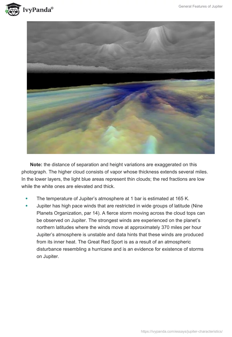General Features of Jupiter. Page 4