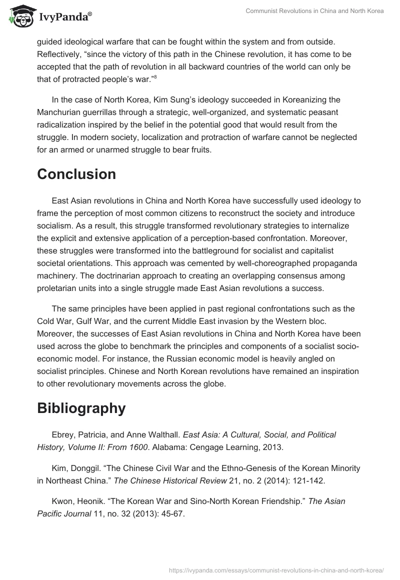 Communist Revolutions in China and North Korea. Page 4