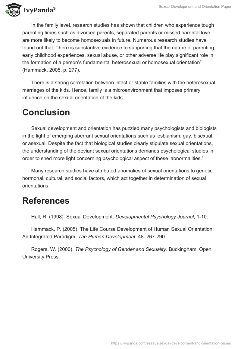 Sexual Development and Orientation Paper. Page 4