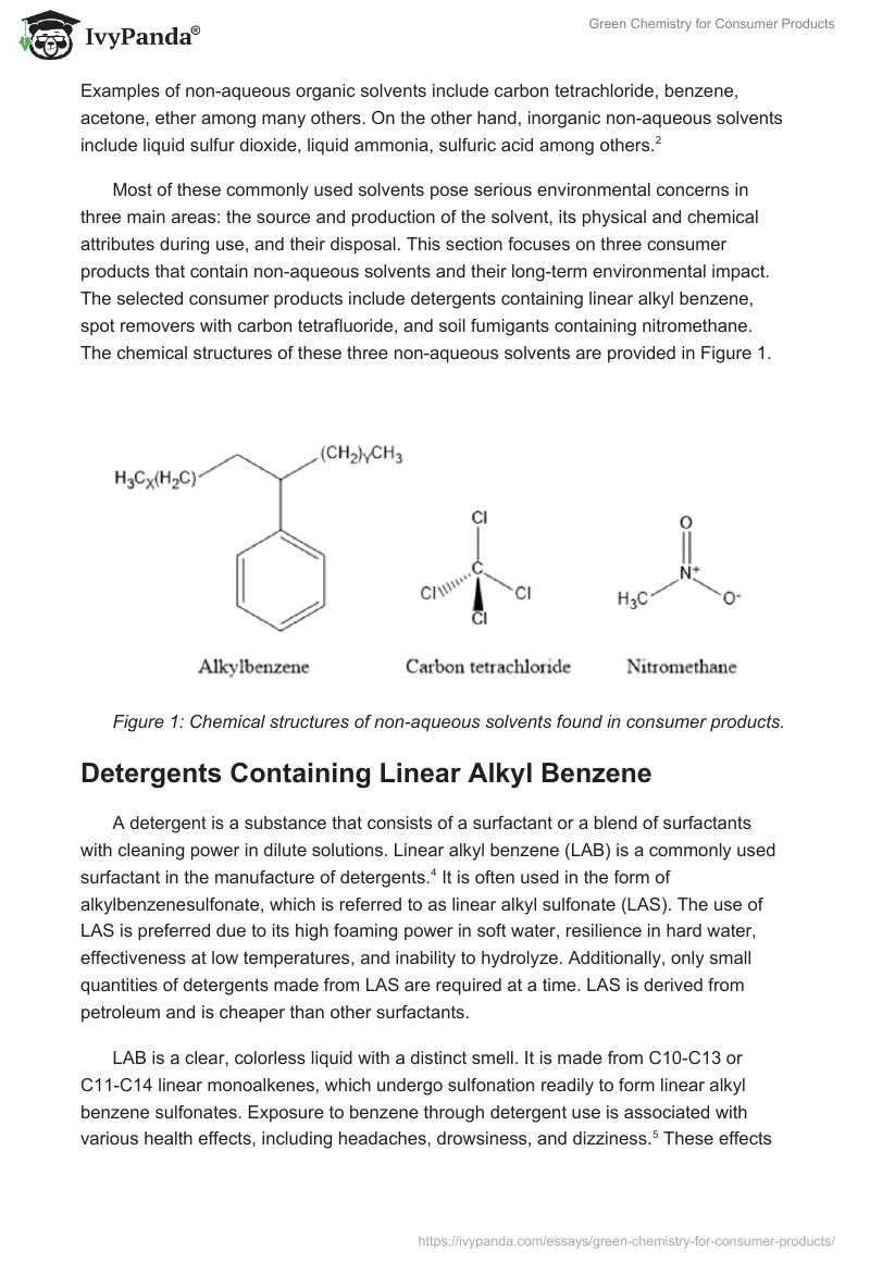 Green Chemistry for Consumer Products. Page 2
