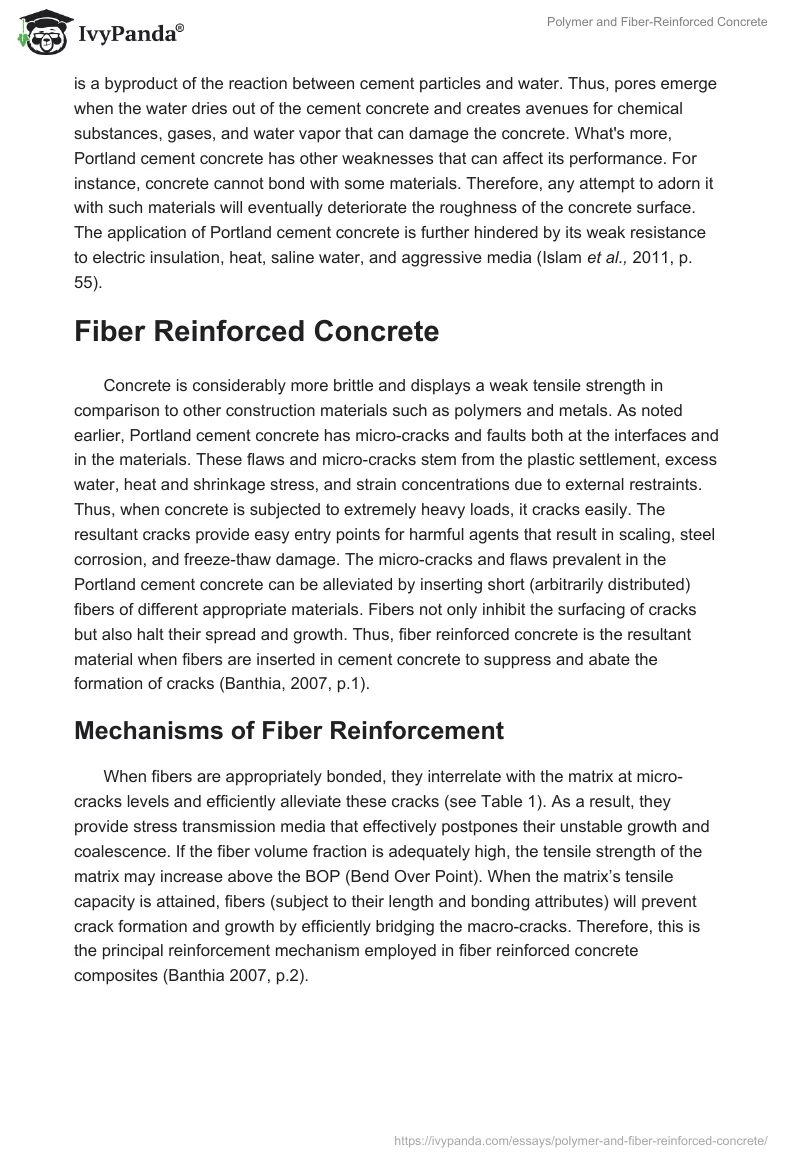 Polymer and Fiber-Reinforced Concrete. Page 3