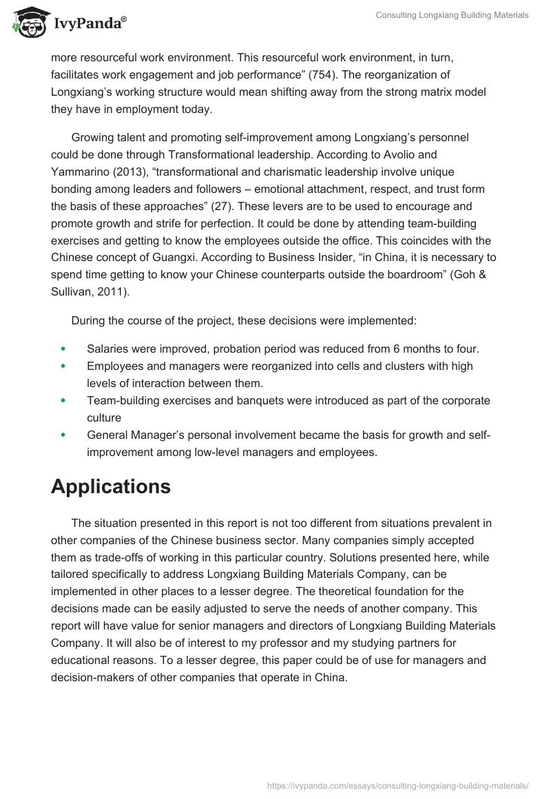 Consulting Longxiang Building Materials. Page 5