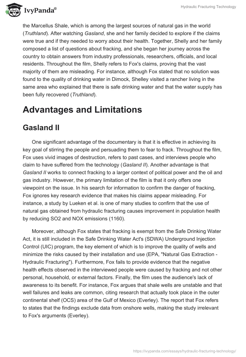 Hydraulic Fracturing Technology. Page 2