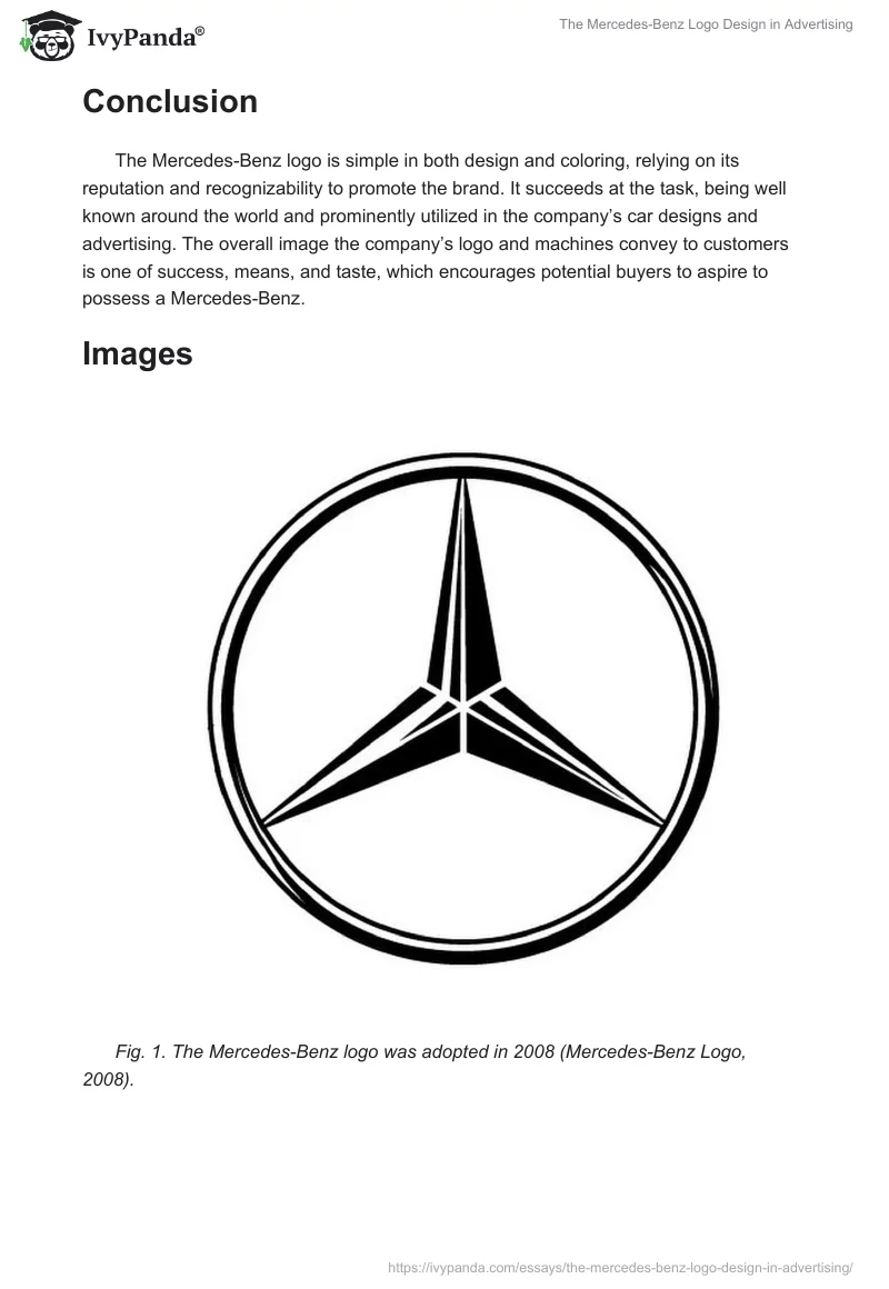 The Mercedes-Benz Logo Design in Advertising. Page 3