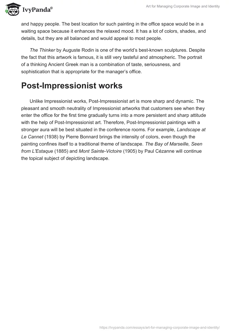 Art for Managing Corporate Image and Identity. Page 5