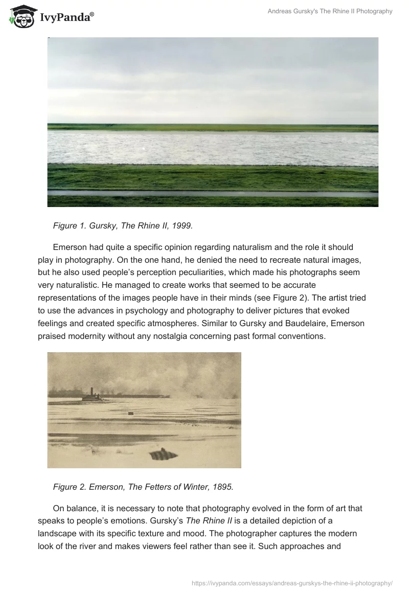 Andreas Gursky's "The Rhine II" Photography. Page 2