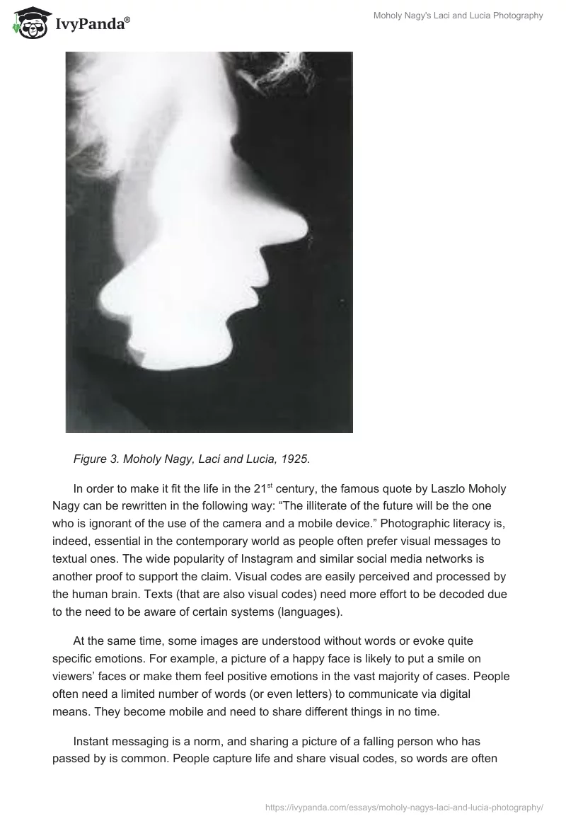 Moholy Nagy's "Laci and Lucia" Photography. Page 2