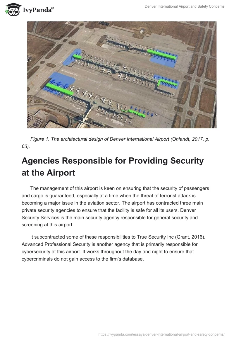 Denver International Airport and Safety Concerns. Page 2