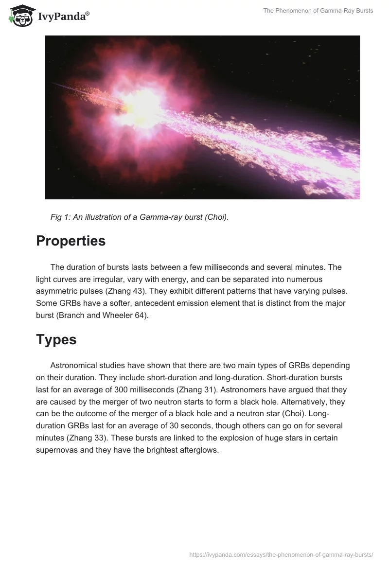 The Phenomenon of Gamma-Ray Bursts. Page 3