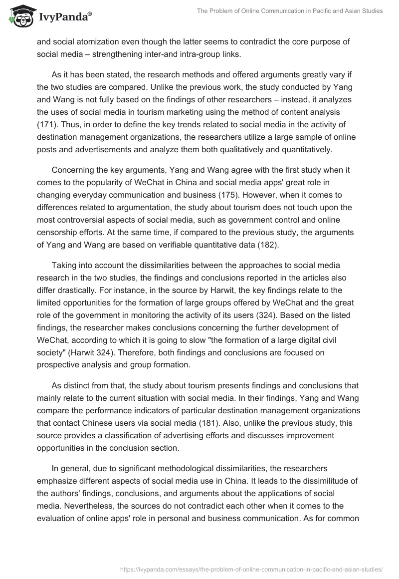 The Problem of Online Communication in Pacific and Asian Studies. Page 2