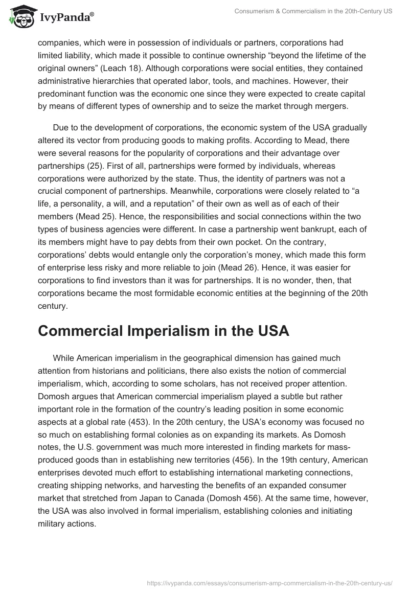 Consumerism & Commercialism in the 20th-Century US. Page 3