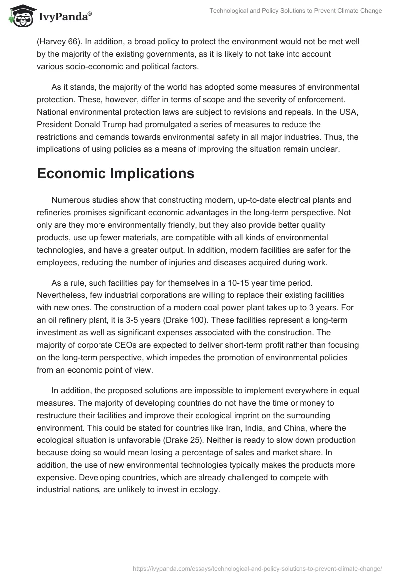 Technological and Policy Solutions to Prevent Climate Change. Page 4
