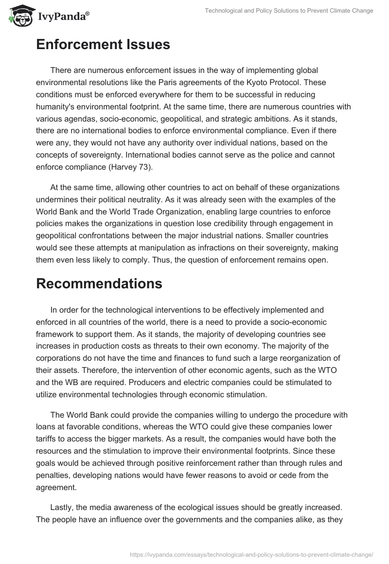 Technological and Policy Solutions to Prevent Climate Change. Page 5
