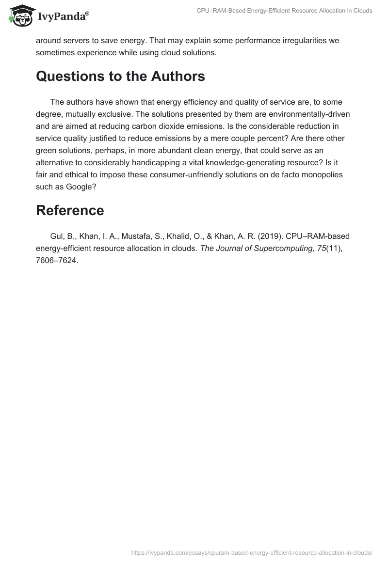 CPU–RAM-Based Energy-Efficient Resource Allocation in Clouds. Page 2