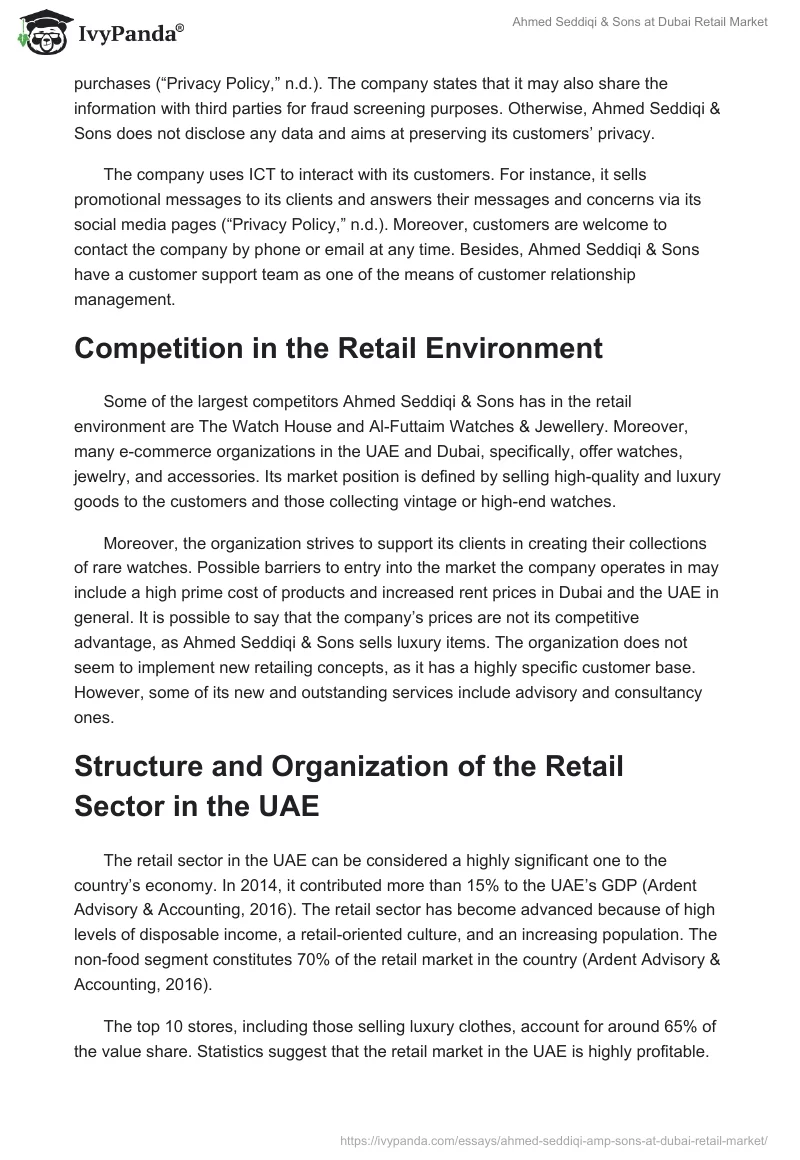 Ahmed Seddiqi & Sons at Dubai Retail Market. Page 4