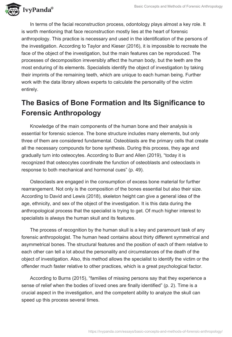 Basic Concepts and Methods of Forensic Anthropology. Page 2