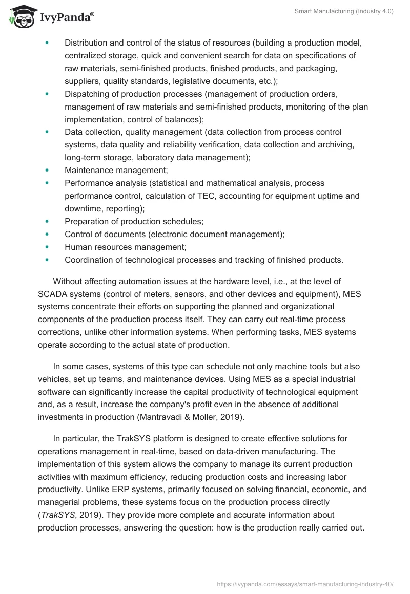 Smart Manufacturing (Industry 4.0). Page 4